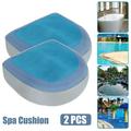 2PCS Home Spa Seat Booster Inflatable Spa Cushion Hot Tub Accessories Adult Kid