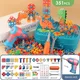 Perceuse électrique pour enfants vis mosaïque créative jouets de puzzle briques de construction