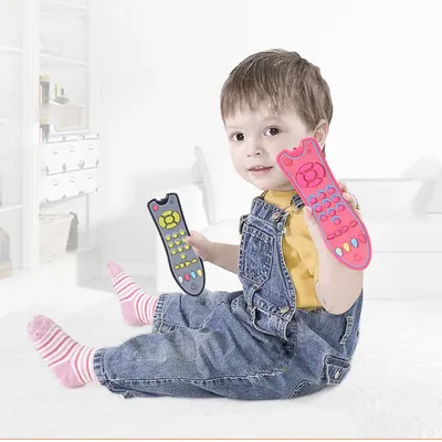 Télécommandes télécommandées pour bébé jouets électroniques 3 langues apprentissage à distance