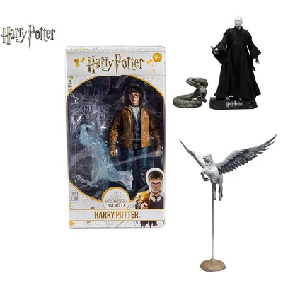 McFarlane-Figurines de magicien Harry Potter modèle Harry Potter Hermione Ron Volort jouet