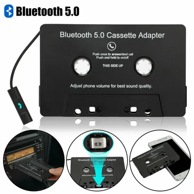 Adaptateur universel Bluetooth 5.0 pour voiture Cassette Audio stéréo Aux pour iphone Samsung