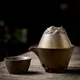 Service à thé rétro en céramique style japonais doré tasse d'invité rapide service à thé Kung