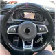 WCaRFun-Juste de volant de voiture en cuir suédé noir housse pour Volkswagen Golf R MK7 VW Golf 7