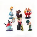 Disney Alice-Figurines d'action au pays des merveilles jouets de dessin animé poupées modèles à