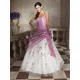 Robe de Quinceanera brodée en tulle taffetas pour filles robes bon marché CAN ac 16 ans en stock