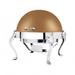 Eastern Tabletop 3118QARZ Queen Ann 8 qt Round Chafer w/ Roll Top Cover, Stainless Steel, Bronze, Brown