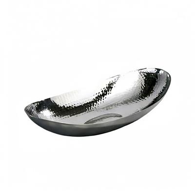 Eastern Tabletop 9334 Oblong Hammered Bread Tray -...