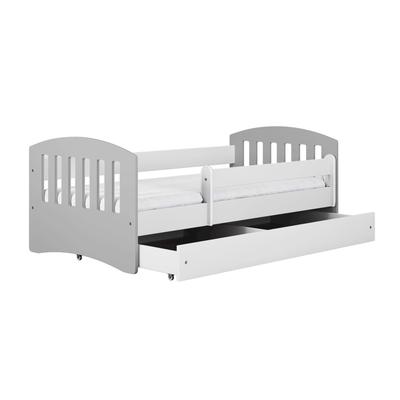 KocotKids »Classic« Bett in weiß/grau 160x80 cm / mit