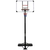 Portable Basketball Hoop Adjustable Height From 6.5 to 10 ft