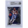 RJ Barrett New York Knicks Autographed 2019-20 Panini Mosaic #229 Beckett Fanatics Witnessed Authenticated Rookie Card