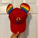 Disney Accessories | Disney Parks Pride Mickey Hat | Color: Red | Size: Os