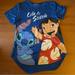 Disney Shirts & Tops | Disney Lilo & Stitch Child Girls Tee Shirt Small | Color: Blue | Size: Small