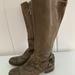 Anthropologie Shoes | Anthropologie Schuler & Sons Riding Boots, Size 7, Khaki Green, Leather | Color: Gray/Green | Size: 7