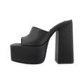 Steve Madden Damen Plateau-Sandaletten TRIXIE MULE, schwarz, Gr. 40EU