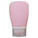 1Pc Travel Cosmetics Bottles Mini Empty Container Skincare Shower Gel Shampoo Pink 60ml