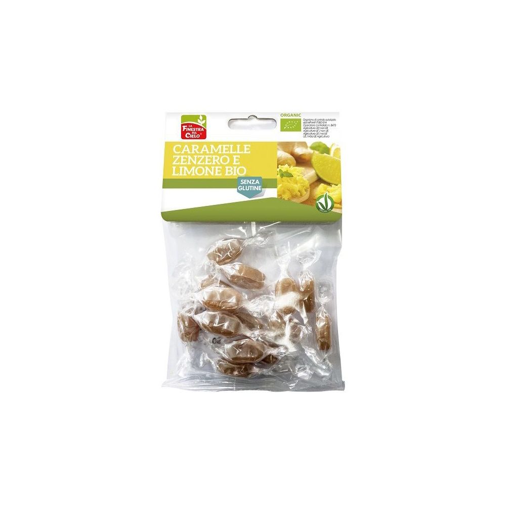 Caramelle Zenzero E Limone Bio 50 G g