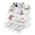 Makeup Organizer with Drawers and Mirror Cosmetics Storage Box Jewelry Storage Case