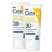 CeraVe 100% Mineral Sunscreen SPF 30 | Body Sunscreen With Zinc oxide & Titanium Dioxide for Sensitive Skin | 5 Oz Pack Of 2