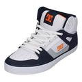 DC Shoes Pure High-Top - Leather High-Top Shoes for Men - Leather High-Top Shoes - Men - 48.5 - White
