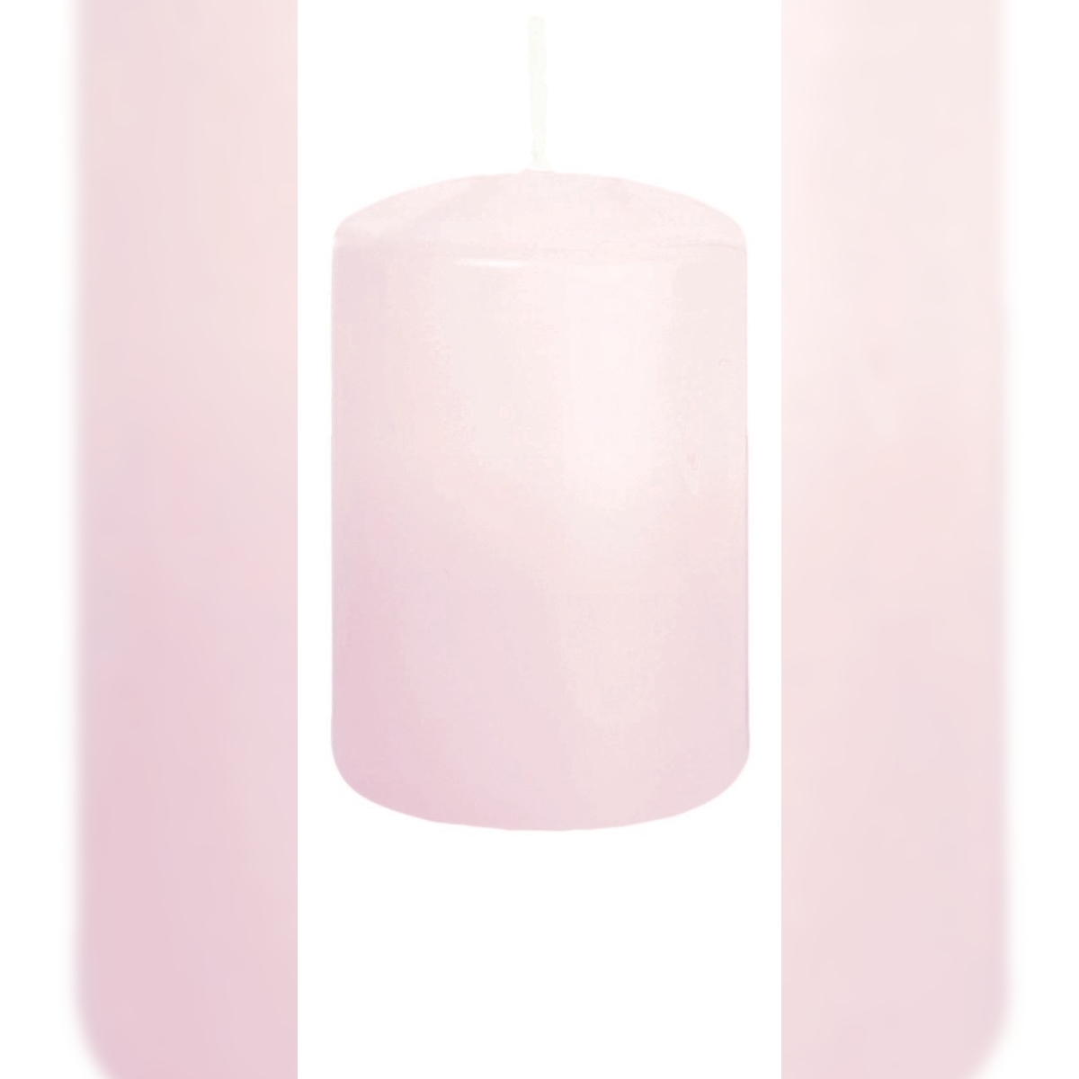 Wiedemann Kerzen Stumpenkerzen Rosa 150 x 80 mm, 6 Stück Image