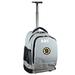 MOJO Gray Boston Bruins 19'' Personalized Premium Wheeled Backpack