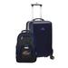 MOJO Navy Pepperdine Waves Personalized Deluxe 2-Piece Backpack & Carry-On Set