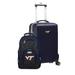 MOJO Navy Virginia Tech Hokies Personalized Deluxe 2-Piece Backpack & Carry-On Set