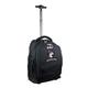 MOJO Black Northeastern Huskies 19'' Personalized Premium Wheeled Backpack