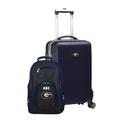 MOJO Navy Georgia Bulldogs Personalized Deluxe 2-Piece Backpack & Carry-On Set