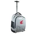 MOJO Gray Washington State Cougars 19'' Personalized Premium Wheeled Backpack