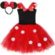 Robe Tutu à Pois avec Nministériels d pour Bébé Fille Tenue de Princesse pour Anniversaire