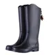 Bottes de pluie imperméables en caoutchouc PVC pour femme chaussures imperméables antidérapantes