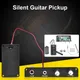 Nouveau micro de guitare silencieux actif 0-12 DB accessoires d'instruments de musique livraison