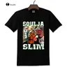 Soulja – T-Shirt noir Hip Hop Rap S-5Xl Slim