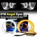DTM LED Angel Eyes pour BMW E46 E39 E36 E38 Halogen SG Sauna Light Crystal Switchback Halo