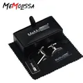 MeMolGuadalCufflinks-lèvent de manchette de chemise pour hommes boutons de manchette de marque