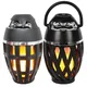 Lampe de Table LED en Forme de Flamme avec Haut-Parleur Bluetooth Veilleuse pour Niket Extérieur