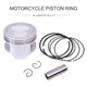 Kit de segments de piston de moteur de moto axe 16mm 66mm 66.25mm 66.5mm 66.75mm 67mm Suzuki