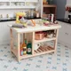 Meubles miniatures de maison de beurre console en bois armoire de table buffet de cuisine