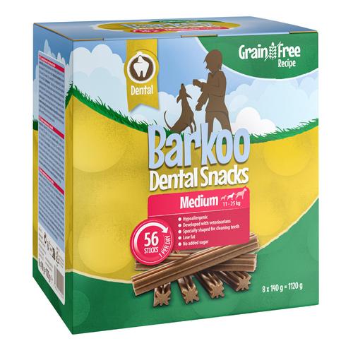 56 St. Dental Snacks für mittelgroße Hunde Barkoo Hundesnack