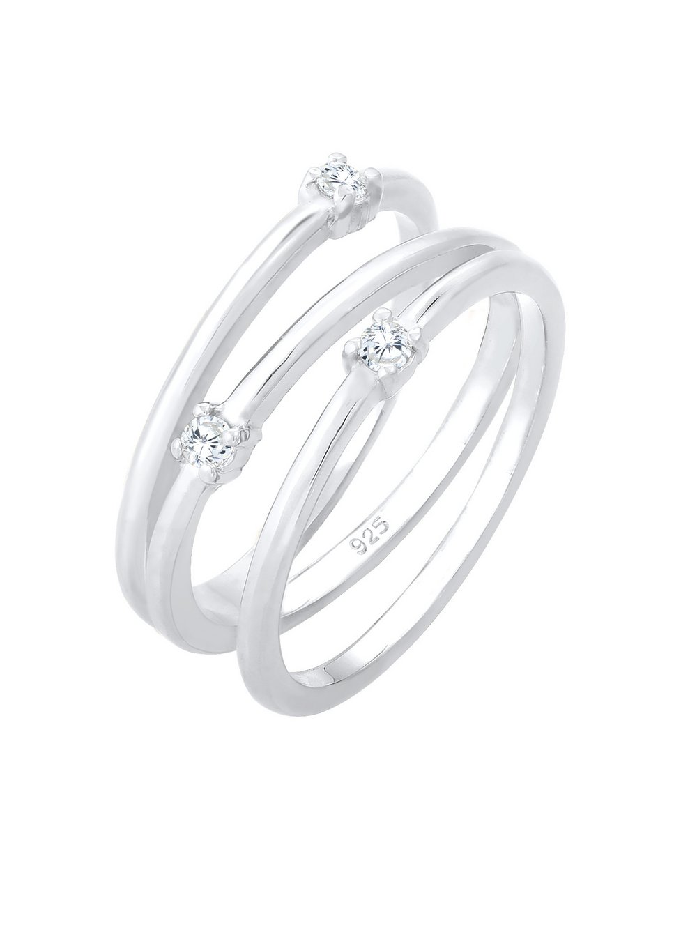 Elli Ring Damen silber, 54 Image