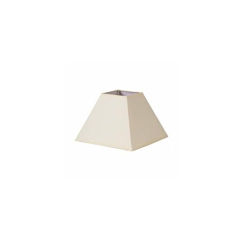 Lampenschirm Piramide Mezzo E27 beige 45dx20dx32h Popelin-Stoff