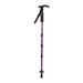 Lamuusaa Trekking Pole Adjustable 110cm Length Alloy High-Strength Wood Hiking Accessory For Women And Men Camping Hiking Walking Sticks