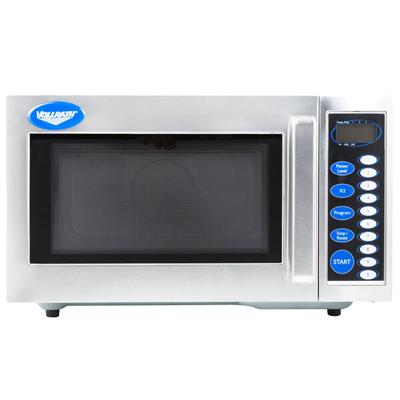 Vollrath 40819 Stainless Steel Commercial Microwave Oven with Digital Controls - 120V, 1000W