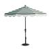 7-1/2' Round Designer Umbrella - Air Blue, Silver - Frontgate Resort Collection™