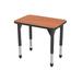 Marco Premier Series Adjustable Height Rectangular Collaborative Desk Laminate/Metal | 31" H x 30" W x 20" D | Wayfair 43-2223-60-BBK