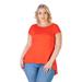 Plus Size Hi Lo T Shirt