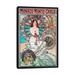 East Urban Home Monaco, Monte Carlo, 1897 by Alphonse Mucha - Graphic Art Print Canvas/Metal | 60 H x 40 W x 1.5 D in | Wayfair