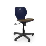 KI Furniture Intellect Wave Task Chair Upholstered in Blue/Black | 30.5 H x 24.5 W x 24.5 D in | Wayfair IWPD18TUS.1ZEN.PND.S