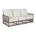 Summer Classics Newport 79" Wide Outdoor Wicker Patio Sofa w/ Cushions Wicker/Rattan/Olefin Fabric Included/Sunbrella® Fabric Included | Wayfair